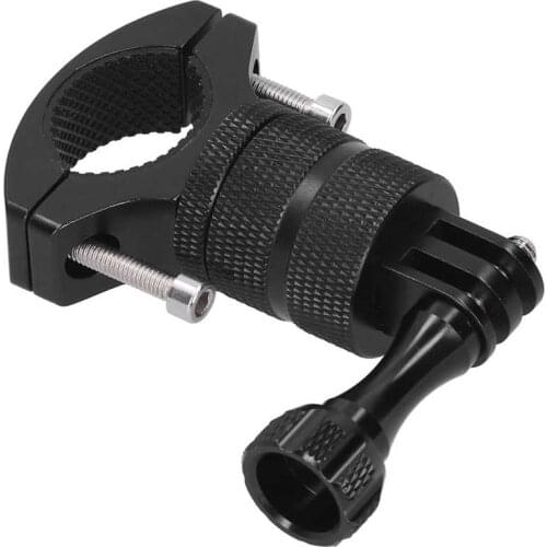 Car gadget Anti-Slip Mat 360° Bike/Motorcycle Handlebar Mount Camera Holder Bracket for GoPro / Insta 360 / Yi Camera araba