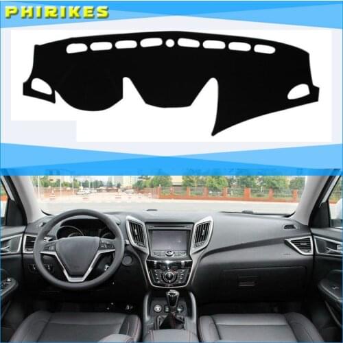 For changan CS75 2013-2017 Right and Left Hand Drive Car Dashboard Covers Mat Shade Cushion Pad Carpets Accessories