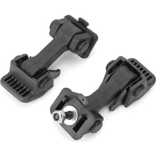 Black Engine Lock Hood Bracket Latches Buckle Holder For Jeep Wrangler TJ 1997-2006 Car Hood Catches Accessories