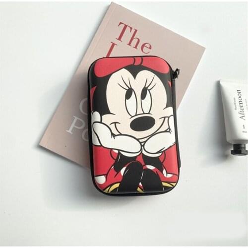 Disney multi-function data cable storage bag 16x10CM cartoon charger headset portable bag mobile power hard drive storage bag