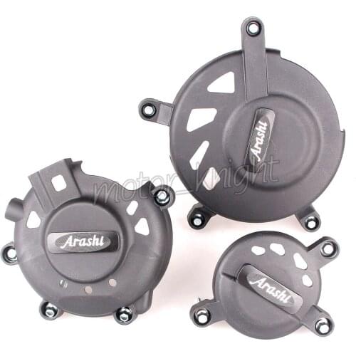 Arashi Engine Cover Kits For SUZUKI GSXR600/ 750 2006 2007 2008 2013 2014 2015 Guard Protector Engine Case Cover Motorcycle Part