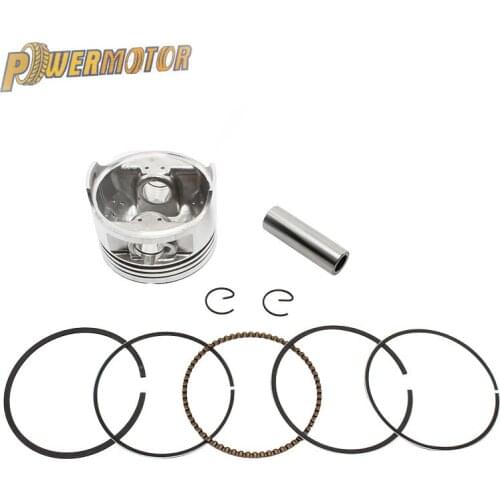 Fit For Motorcycle engine Lifan Zongshen CG200CC air-cooled water-cooled Parts 63.5mm Piston 15mm Pin Ring Kit for ATV Dirt Bike