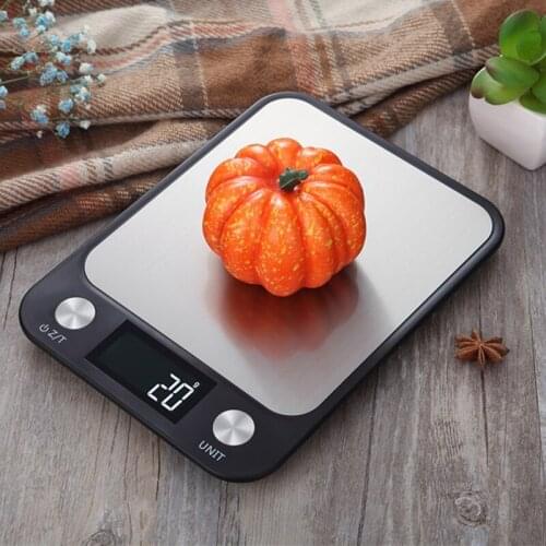 Stainless Steel 5KG/1G Portable Balance Digital Kitchen Scale With LCD Electronic Postal Platform Baking Diet Food Weight