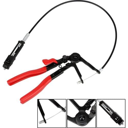 Removal Hand Tools Alicate Cable Type Long Reach Hose Clamp Pliers for Car Repairs Hose Clamp Flexible Wire Multifunctional