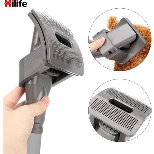 Dog Cat Combs Clean Pets Hair Brush Vacuum Cleaner Grooming Tools Pet Products Pet Fur Hair Vacuum Groomer for Dyson