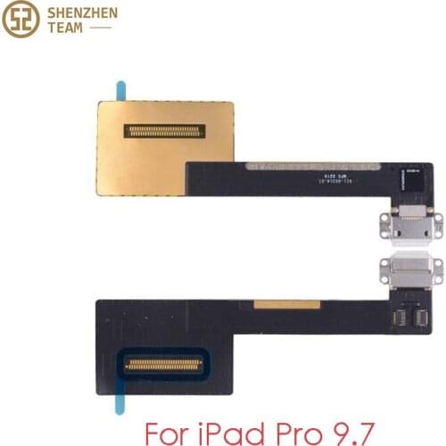 SZteam Charging Port Flex Cables for iPad Pro 9.7 inch A1673 A1674 A1675