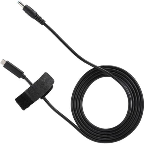 Power Cabl DC Plugs Cable 19V 65W PD Induction Chip USB to DC Cable 4.5mm x 3.0mm Output for HP TYPE-C Computer Cable Adaptors