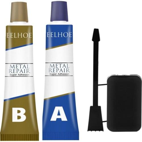 25g/40g Hot Industrial Repair Paste Heat-Resistant Glue Heat Resistance Cold Weld Metal Repair Paste A&B Adhesive Gel Accessory