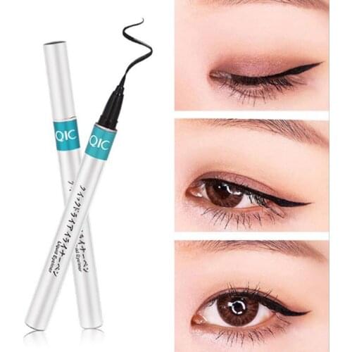 0.05mm Smudge-proof Make Up Eyeliner Slim Tip Black Eye Liner Cosmetic