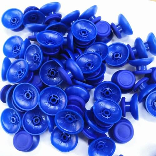 100PC Replacement For PS4 Slim Controller Analog Thumbsticks Thumb Grip Cap For DualShock 4 Black/Green/Blue/Yellow/White/Red