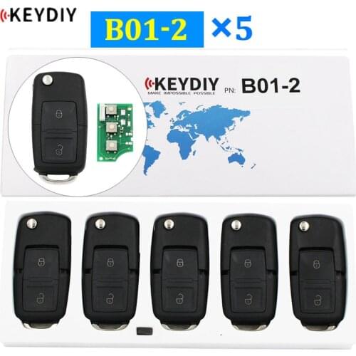 5Pcs/Lot KD900 KD900+ URG200 KD-X2 Mini KD Remote Control 2 Button Car Key B5 Style Remote Key Universal Remote B-Series B01-2
