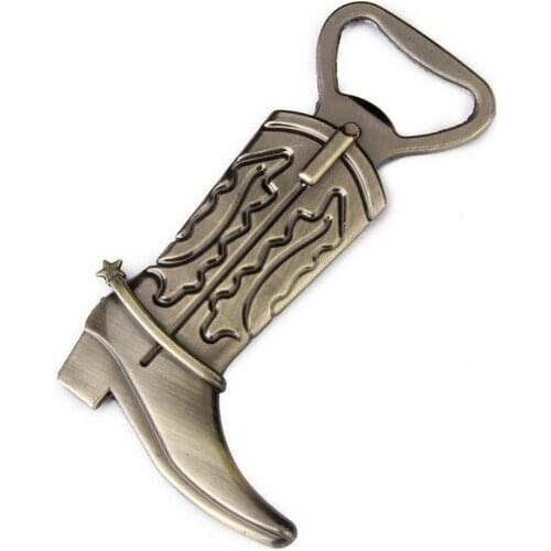 Funny Design Retro Boots Wine Beer Bottle Openers Cooking Tools Wine Opener Business Gift 600pcs