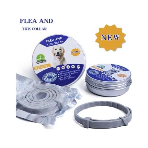 8 Month Dropshipping Flea & Tick Collar for Dogs Cats Insect Control Collar Mosquitoes repellent insect collar