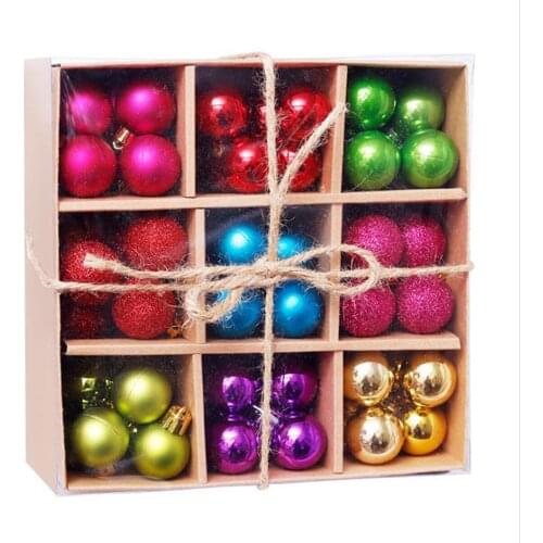 99PCS Christmas Ball Ornaments Shatterproof Christmas Tree Hanging Ball Xmas Party Holiday Decorative Pendants