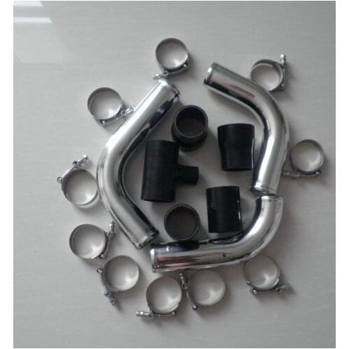 BLACK Turbo Silicone Intercooler Piping for Renault 5 GT w/boost sensor connector