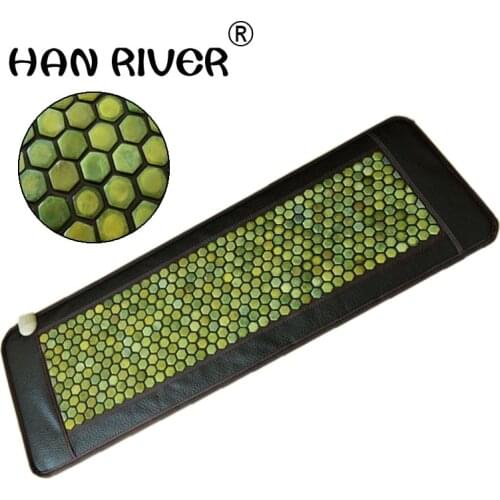 2015 Electric Heating Massage Mattress jade Stone Mattress beauty Mattress Therapy spa,Tourmaline Mat For Sale 0.5X1.5M