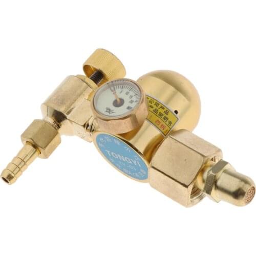 G5 / 8 "0-20MPa Argon Gas Pressure Regulator Reducer Flowmeter