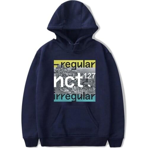 Aikooki Hot Sale NCT 127 Sweatshirts Men/Women Fashion Casual Loose Hoodies Print NCT 127 Hip Hop Hoodie Popular Sweatshirt Top