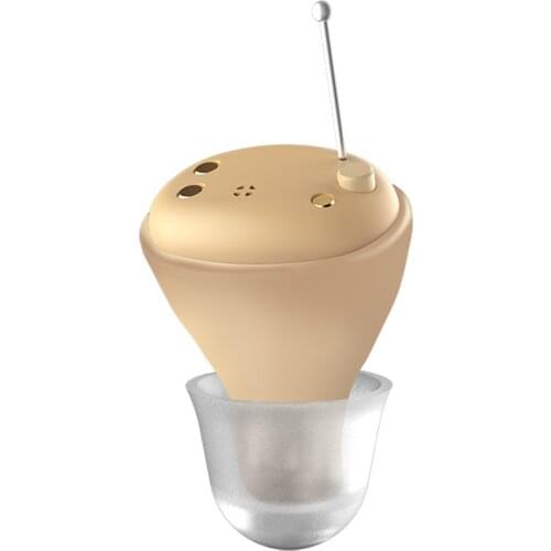 Best Rechargeable Hearing Aids Mini CIC Invisible Hearing Sound Amplifier Digital Hearing Wireless Adjustable Device Hearing Aid