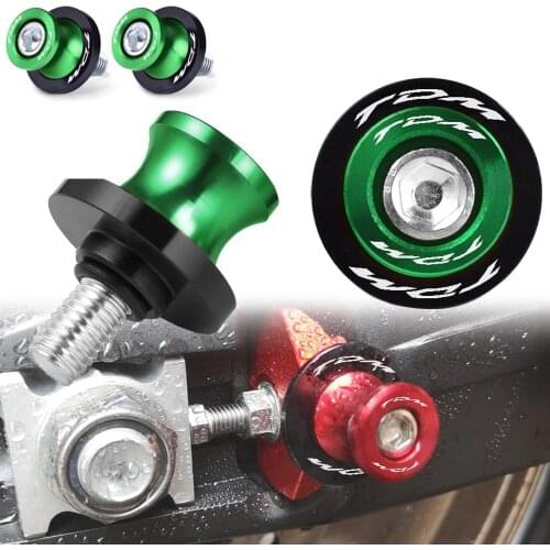 Motorcycle Accessories Spools Screw For YAMAHA TDM 850 TDM850 1991-2020 TDM 900 TDM900 2004-2015 6mm Motorcycle Rocker Sliders