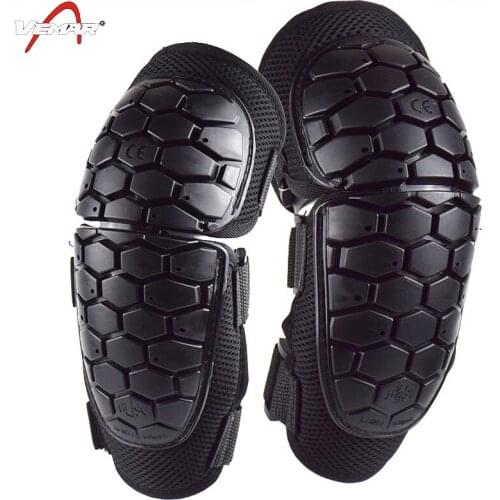 VEMAR Motorcycle Kneepad Motorbike Riding Knee Pads Outdoor Cycling Knee Protective Guard Leather Cycling Protective Equipment