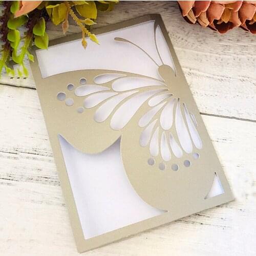 2020 New Butterfly Wedding Metal cutting dies stencil Greeting Card Decoration DIY Scrapbooking Scrapbook Paper Photo Album