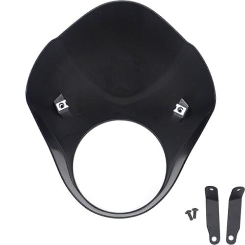 For Yamaha XVS 950 SPEC BOLT 950 2014-2019 Motorcycle Black Windshield Headlight Fairing Cover Deflector Visor