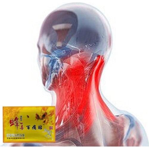 Wholesale 10Bags Medicated Chinese herbal Analgesic Patch Wild Bee venom Pain Relief Killer Body Massage Plaster patches