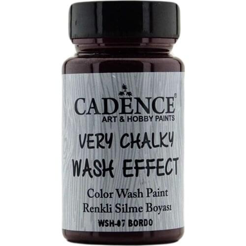 Cadence Very Chalky Wash Effect Slime Paint 90 Ml 7 Maroon