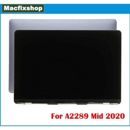 Tested Laptop LCD For Macbook Pro 13" A2289 LCD Screen Display Full Complete Mid 2020 Year Space Grey Silver