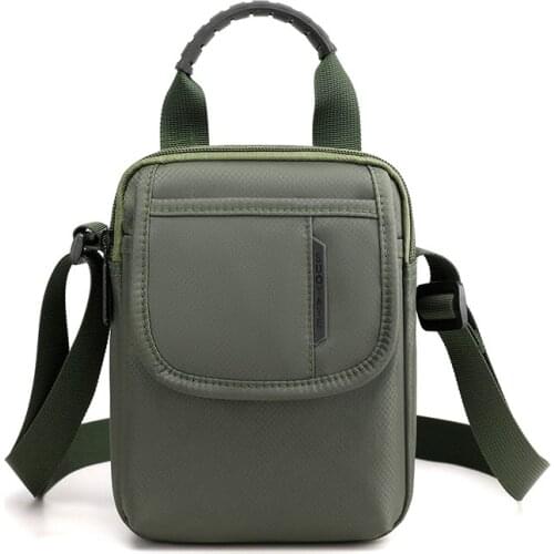 2021 Lightweight Nylon Mini Men shoulder bags Summer New Solid Man Brand bags Casual Small Male handbag Trend Sports sac homme