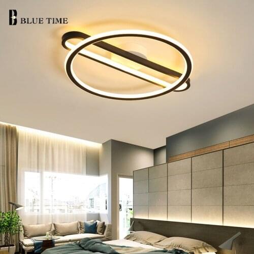 Led Ceiling Lights Black color Modern Chandelier Ceiling Lamp for Living room Bedroom Dining room Lighting fixtures Ceiling Leds