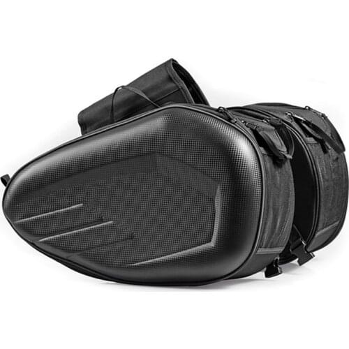 Waterproof Saddle Bag Motorcycle Tail Bag Bag Saddle Bag Motocross Motorcycle Bag. Comes with raincoat