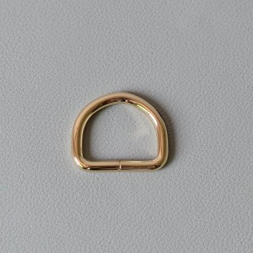 1 Pcs/Lot 1nch(25mm) Metal Heavy Duty Semicircle D Rings For Dog Collars,Clothing And Harnesses Projects Durable Metal Buckle