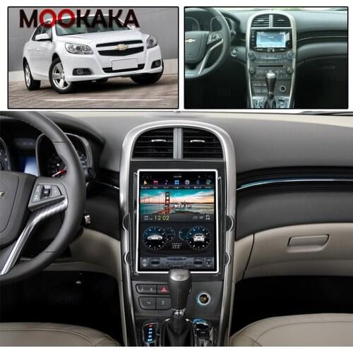 10.4" Tesla Style Android 9.0 4G 64G For Chevrolet Malibu 2012-2015 Car Dvd Multimedia Player Auto GPS Navigation Stereo 4G DVD
