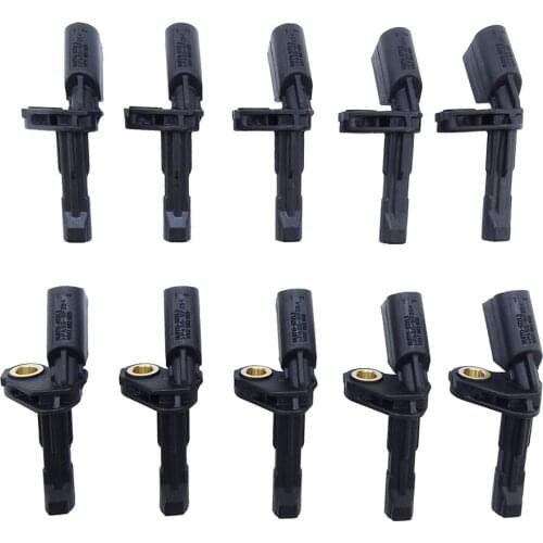 10Pcs Left rear ABS speed sensor WHT 003 859 for VW Passat B6 CC Eos Tiguan Golf MK5 MK6 Beetle Audi A3 S3 Q3 TT Skoda WHT003859