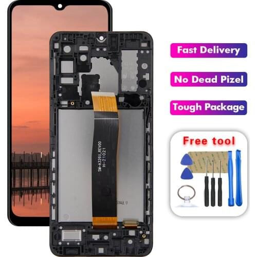 100% Tested For Samsung A32 5G A326 SM-A326B Display Screen replacement for A32 5G SM-A326B lcd display Touch screen with Frame