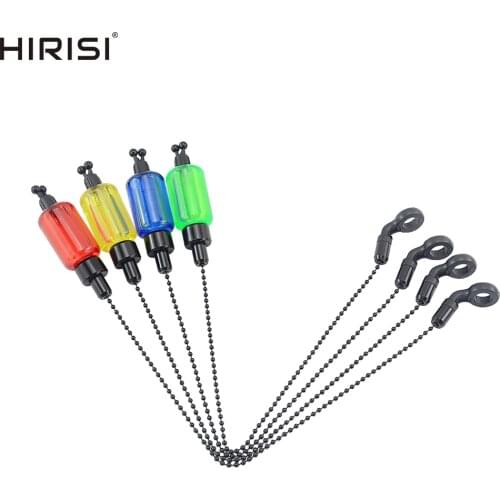 4pcs Bite Alarms Carp Fishing Hangers Bobbins Swingers Indicators