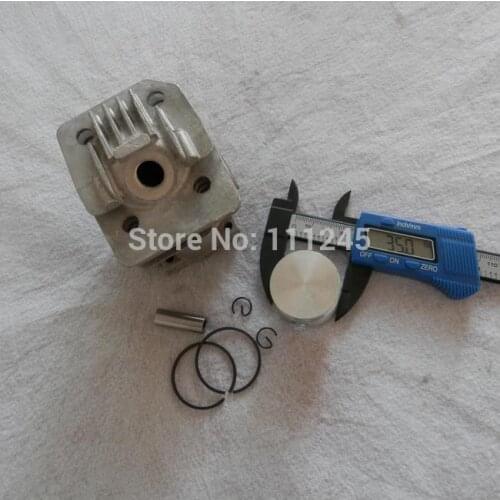 35MM CYLINDER KIT FOR STIHL FS160 STRIMMER ZYLINDER PISTON RING PIN CLIPS ASSEMBLY REPL. OEM P/N 41190201203 FREE SHIPPING