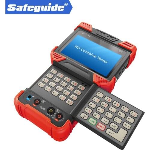 4inch T73 CCTV TESTER Support H.265/H.264 IP Camera; TVI, AHD, CVI 3.0 Camera; ONVIF Test: IP Configuration, IPC Test