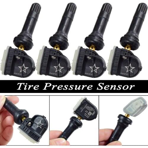 4Pcs Car Tire Pressure Monitor Sensor TPMS Sensor Tyre Pressure Sensor 13598771 315Mhz For Chevrolet GMC Saturn Pontiac