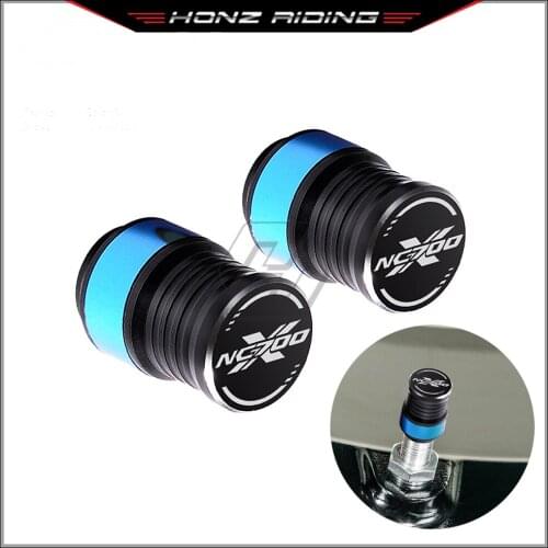 For Honda NC700X CNC Aluminum Motorcycle Accessories Wheel Valve Stem Cap Set