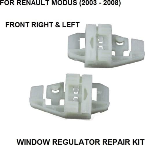 2003-2008 WINDOW REGULATOR CLIP KIT FOR RENAULT MODUS ELECTRIC WINDOW REGULATOR REPAIR CLIP FRONT RIGHT AND LEFT