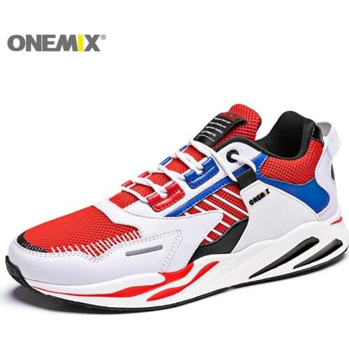 ONEMIX Man Retro Running Shoes for Women Zapatillas Sport Jogging Male Shoes Outdoor Walking Sneakers Trail Trainers Breathable