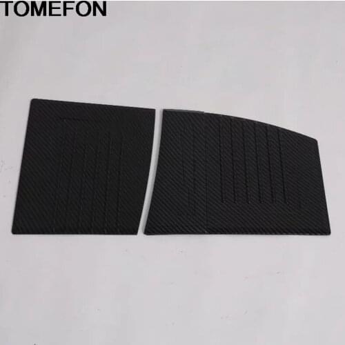 TOMEFON For Toyota HiAce Granvia Commuter 2019 2020 Fuel Oil Gas Tank Cap Cover Trim Exterior Accessories ABS Carbon Fiber