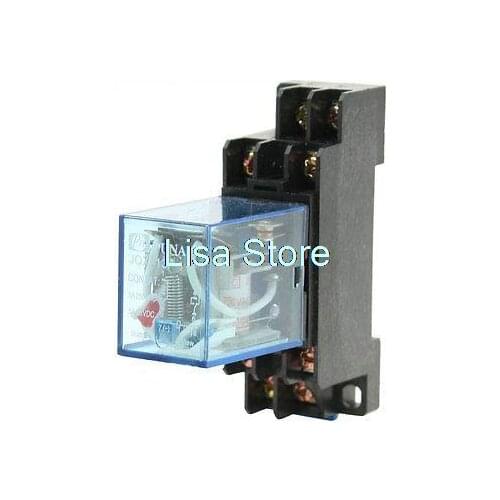 AC 220V to 240V Coil Voltage Volt 8 Pin General Power Relay w Black Socket