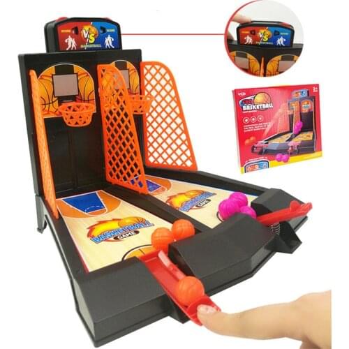 Desktop Basketball Games Mini Finger Basket Sport Shooting Interactive Table Battle Toy Board Party Games Toys For Boys Gifts