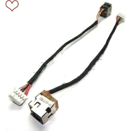 Laptop DC Jack Power Cable For HP DV7-4000 -4100 DV7T-4100 Charging Socket Connector Harness