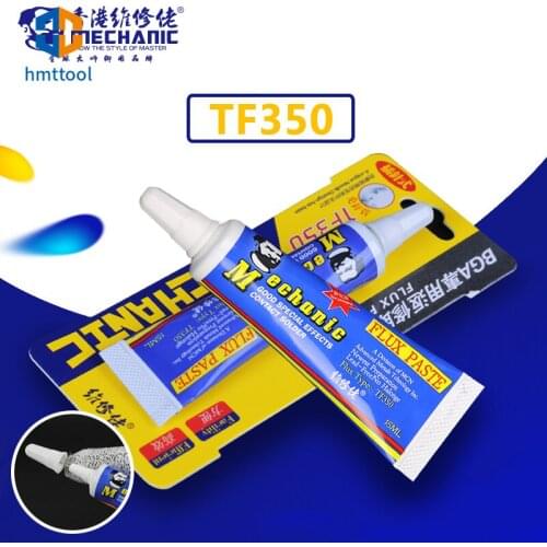 MECHANIC TF350 Solder Paste Flux No-Clean Antioxidant BGA Soldering Paste Grease Welding Flux For SMD PGA PCB Solder