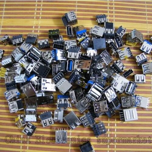 50models/50pcs Laptop 2.0/3.0 USB Jack Connector For Asus/Lenovo/Acer/Dell/Samsung/Toshiba/Sony/HP